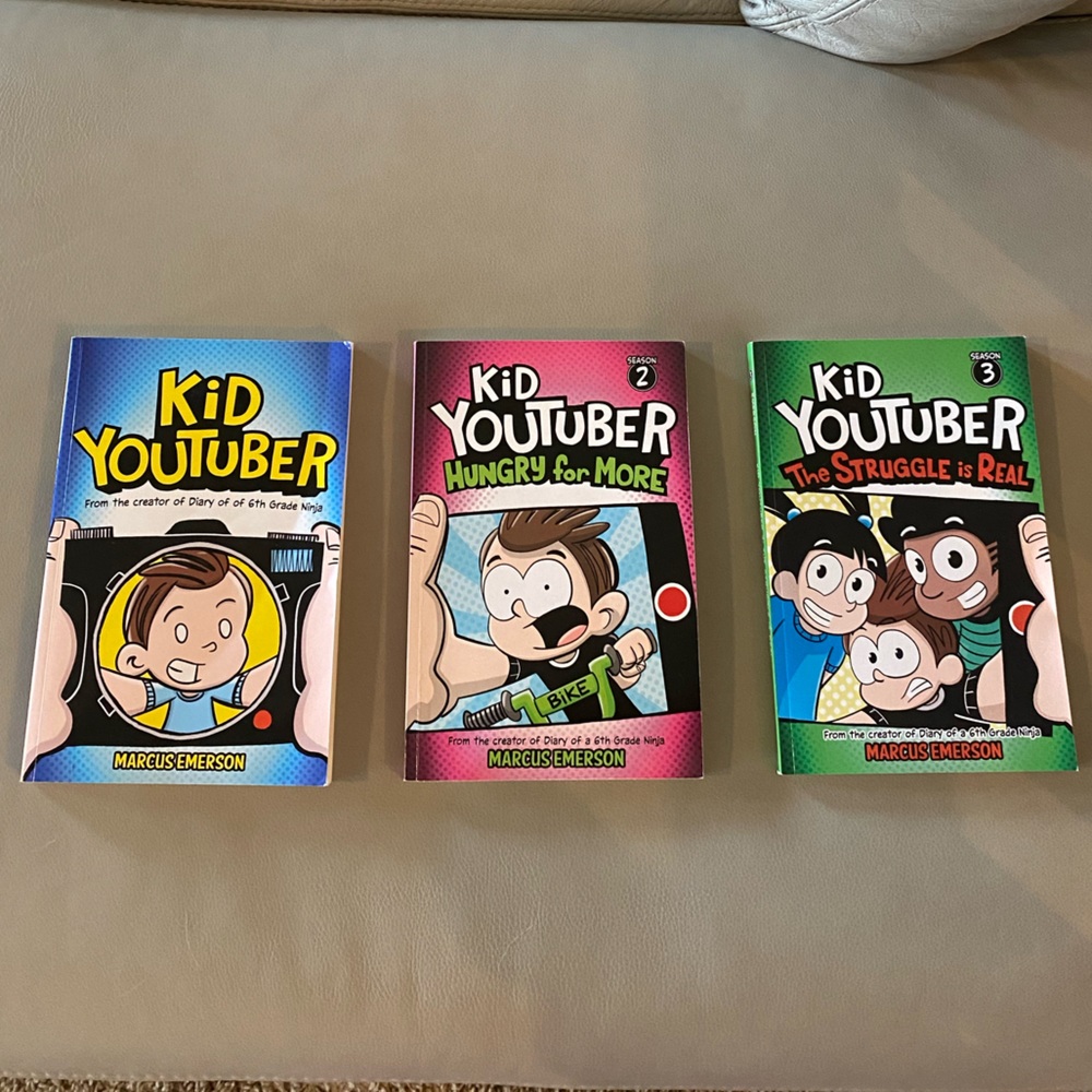 Kids YouTuber Books 1-3